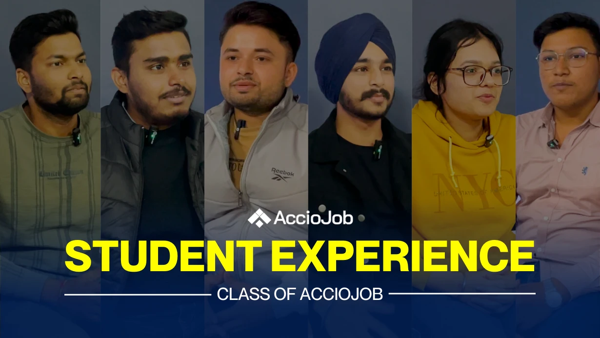 AccioJob student review video thumbnail